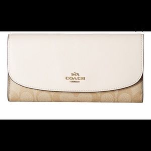 COACH REAL LEATHER WALLET (NEW!!)